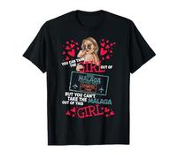 Chica Orgullosa de Málaga Camiseta
