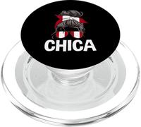 Chica Peru Chica Chica Chica Moño Peludo Mujer Perú Gafas De Sol PopSockets PopGrip para MagSafe