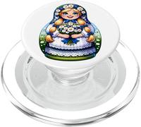 Chica Rusa Rusia Matryoshka Ruso para Rusos PopSockets PopGrip para MagSafe