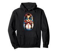 Chica Rusa Rusia Matryoshka Ruso Para Rusos Sudadera con Capucha