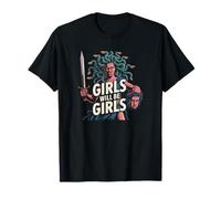 Chica Será Feminista Chicas Medusa Camiseta