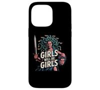 Chica Será Feminista Chicas Medusa Carcasa para iPhone 14 Pro Max