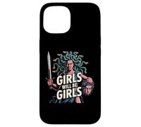Chica Será Feminista Chicas Medusa Carcasa para iPhone 15