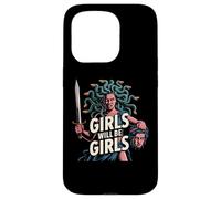 Chica Será Feminista Chicas Medusa Carcasa para iPhone 15 Pro
