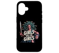 Chica Será Feminista Chicas Medusa Carcasa para iPhone 16