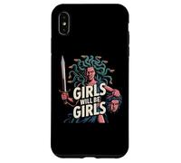 Chica Será Feminista Chicas Medusa Carcasa para iPhone XS Max