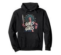 Chica Será Feminista Chicas Medusa Sudadera con Capucha