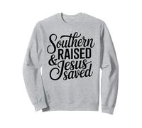 Chica sureña Jesús salvó Fiel Biblia Cristiana Dios Sudadera