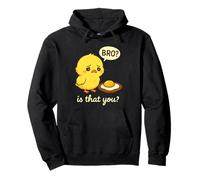 Chica triste Bro Meme Huevo Divertido Dibujos Animados Lindo Desayuno Broma Sudadera con Capucha