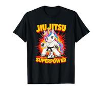 Chica Unicornio del BJJ: El Jiu-Jitsu Es Mi Superpoder Camiseta