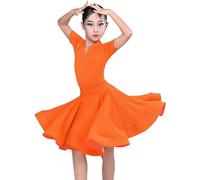 Chica Vestidos De Baile De Salón Latino Baile Baile De Salón Trajes De Práctica De Baile Vestido Falda De Tango Competencia De Salsa Estándar Vestidos De Fiesta(A2,140)