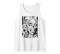 Chica Zombi Me desperté como Esta Divertida Mujer de Halloween Camiseta sin Mangas