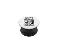 Chica Zombi Me desperté como Esta Divertida Mujer de Halloween PopSockets PopGrip Adhesivo