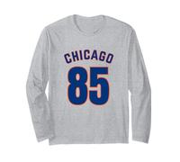 Chicago 85 Illinois Windy City Hombres Mujeres Niños Niñas Manga Larga