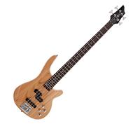 Chicago Bass Guitar by Gear4music Natural