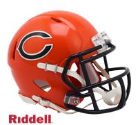 Chicago Bears Casco Riddell Réplica Mini Velocidad Estilo On-Field Alternativo