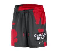 Chicago Bulls Courtside Pantalón corto de entrenamiento de malla Jordan Dri-FIT de la NBA - Hombre - Negro L