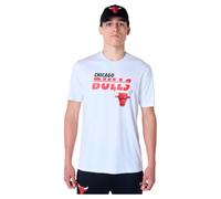 Chicago Bulls New Era NBA Essentials - Camiseta Blanca