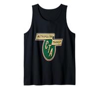 Chicago Camiseta Retro Transit Authority Logo CTA Hombres Mujeres Camiseta sin Mangas