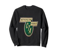 Chicago Camiseta Retro Transit Authority Logo CTA Hombres Mujeres Sudadera