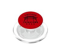 Chicago Chinatown Chino Americano Illinois Loop South Side PopSockets PopGrip para MagSafe