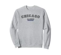 Chicago City Illinois of USA Estilo Deportivo Hombres Mujeres Niños Sudadera