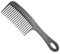 Chicago Comb Modell 8 Kohlefaser, hergestellt in den USA, antistatisch, Entwirr- und Duschkamm, verleiht Volumen und Volumen, 21,5 cm lang