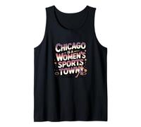 Chicago es una Ciudad Deportiva Femenina Camiseta sin Mangas