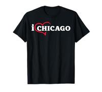 Chicago, Estados Unidos, Grupo, Recuerdo, Pareja, Viaje, Familia, Coincidencia Camiseta