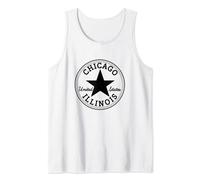 CHICAGO ILLINOIS ESTADOS UNIDOS de América EE.UU. traje de patinador Camiseta sin Mangas