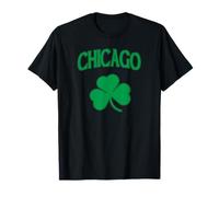 Chicago Irish Shamrock St Patricks Day Hombres Mujeres Niños Camiseta