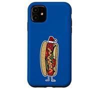 Chicago, Perro Caliente, Navidad, Papá Noel, Sombrero de Amapola, semilla Carcasa para iPhone 11