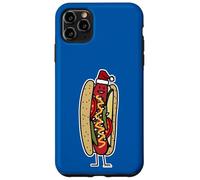 Chicago, Perro Caliente, Navidad, Papá Noel, Sombrero de Amapola, semilla Carcasa para iPhone 11 Pro MAX