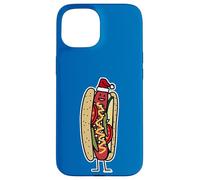 Chicago, Perro Caliente, Navidad, Papá Noel, Sombrero de Amapola, semilla Carcasa para iPhone 15