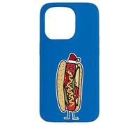 Chicago, Perro Caliente, Navidad, Papá Noel, Sombrero de Amapola, semilla Carcasa para iPhone 15 Pro