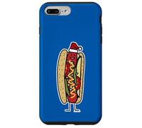 Chicago, Perro Caliente, Navidad, Papá Noel, Sombrero de Amapola, semilla Carcasa para iPhone 7 Plus/8 Plus