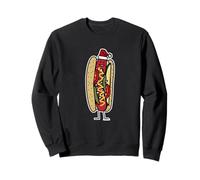 Chicago, Perro Caliente, Navidad, Papá Noel, Sombrero de Amapola, semilla Sudadera