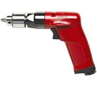 Chicago Pneumatic CP1014P45 - Taladro de aire, taladro manual, herramientas eléctricas y mejoras para el hogar, 1/4 pulgadas (6 mm), portabrocas con llave, mango de pistola, 0.5 HP / 370 W, par de