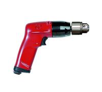 Chicago Pneumatic CP1117P26 - Air Power Drill, 3/8 Inch (10 mm), Keyed Chuck, Pistol Handle, 1.01 HP / 750 W, Stall Torque 4.6 ft. lbf / 6.3 NM, 2600 RPM, Hand Drill, Power Tools & Home Improvement