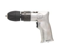 Chicago Pneumatic CP785QC - Taladro eléctrico de aire, herramientas eléctricas y mejoras para el hogar, 3/8 pulgadas (10 mm), portabrocas sin llave, carcasa de aluminio, mango de pistola, 0.5 HP / 370