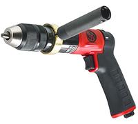 Chicago Pneumatic CP9791C - Taladro eléctrico de aire, taladro de mano, herramientas eléctricas y mejoras para el hogar, 13 mm, portabrocas sin llave, mango de pistola, 0.47 HP / 350 W, par de torsión