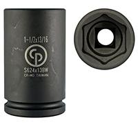 Chicago Pneumatic S624X13BW - Llave cuadrada de 3/4 pulgadas, combinación Budd de 1-1/2 x 13/16 pulgadas, enchufe de impacto
