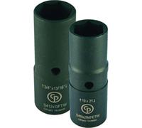 Chicago Pneumatic SS422FD - Llave cuadrada de 1/2 pulgada, 19 x 21 mm y 3/4 x 13/16 pulgadas, giro profundo, 6 puntos, juego de llaves de impacto (2 piezas)