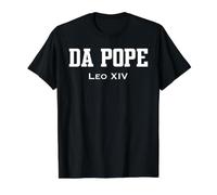 Chicago Pope León XIV tee Cardenal Robert Prevost Da Pope Camiseta gráfica económica