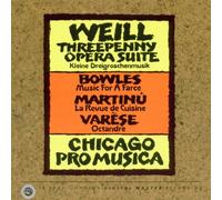 Chicago Pro Musica - Three Penny Opera Suite / Music for Farce