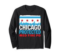 Chicago Protected Med Fire PD, Recuerdo de Chicago Manga Larga