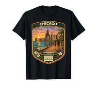 Chicago se muda a Chicago Illinois Chicago IL Hometown Camiseta