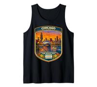 Chicago se muda a Chicago Illinois Chicago IL Hometown Camiseta sin Mangas