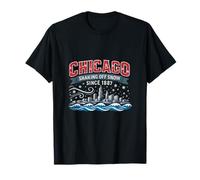 Chicago Shaking Off Snow 1837 Horizonte City Pride Camiseta