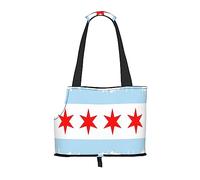 Chicago Skyline - Transportador de mascotas, bolsa portátil de animales, bolsa de hombro casual para perros pequeños a medianos y perros pequeños